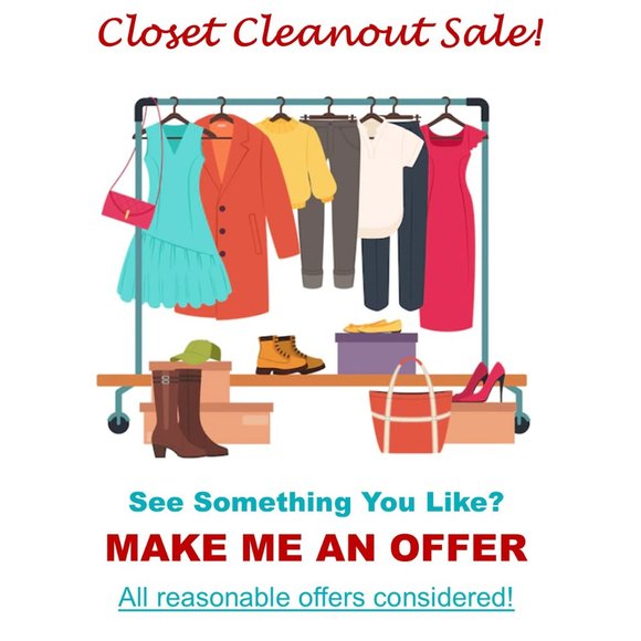 CLOSET CLEANOUT!